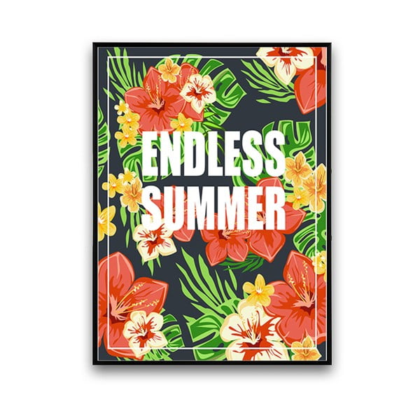 Plakat z kwiatami Endless Summer, 30 x 40 cm