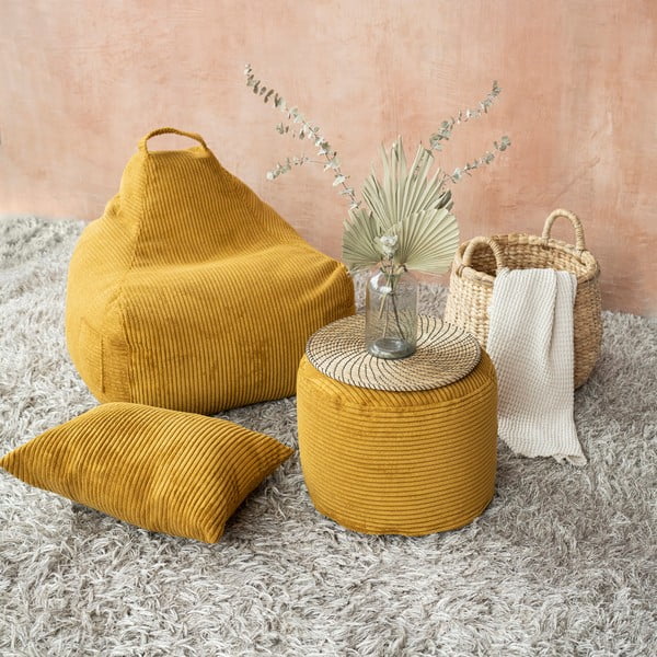 Brązowy dziecięcy worek do siedzenia Game Amuse – SLOWDOWN-image-1