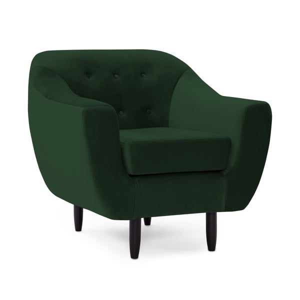 Zielony fotel Vivonita Laurel Emerald