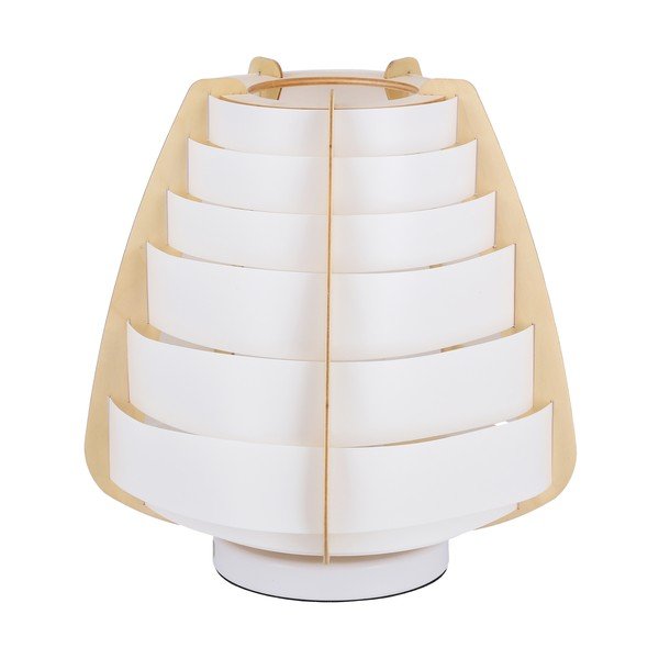 Biała lampa stołowa (wysokość 27 cm) Nagoja – Candellux Lighting