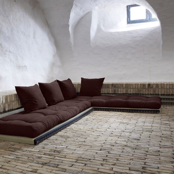 Sofa wielofunkcyjna Karup Chico Brown-image-1