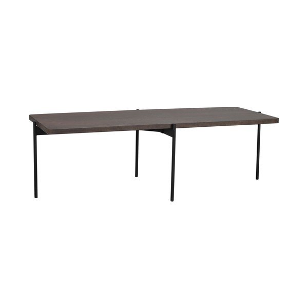 Brązowy stolik z drewna jesionowego Rowico Shelton, 145x60 cm-image-3