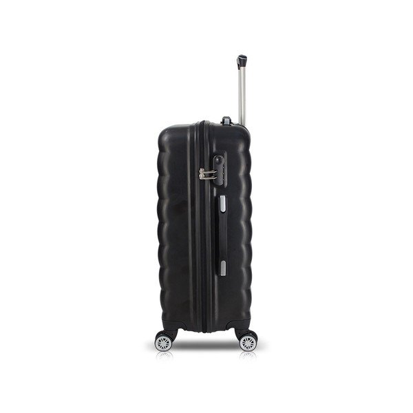 Czarna walizka na kółkach z USB My Valice COLORS RESSNO Pilot Suitcase-image-2