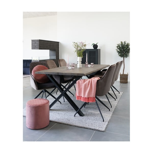 Czarna metalowa witryna 80x120 cm Melbourne – House Nordic-image-4