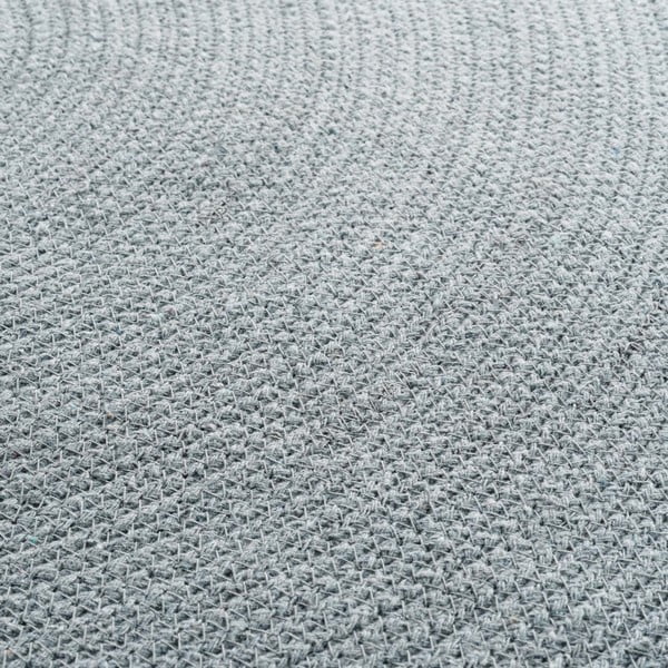 Jasnoszary okrągły dywan ø 90 cm Pompomparty – douceur d'intérieur-image-2