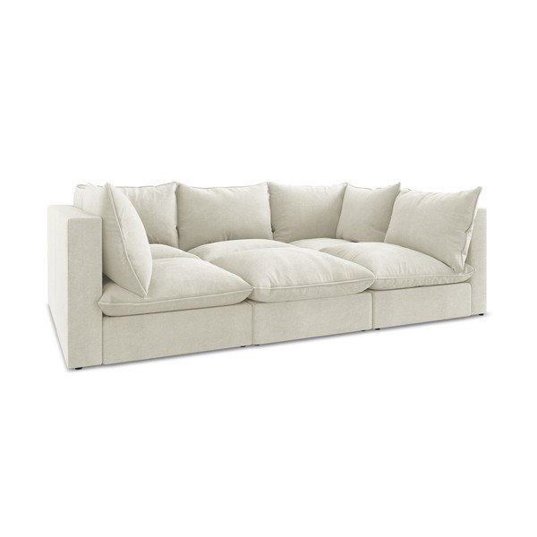 Beżowa sofa 255 cm Manao – Makamii-image-1