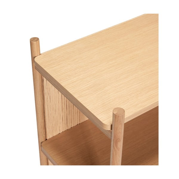 Regał w dekorze dębu 75x162 cm Heritage – Hübsch-image-1