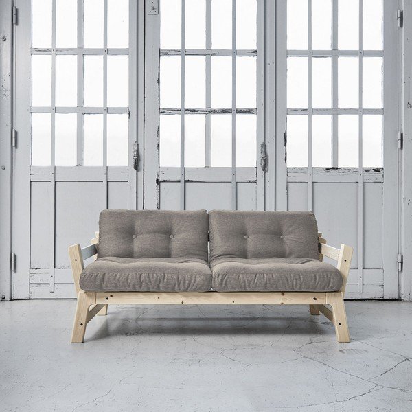 Sofa rozkładana Karup Step Natural/Granite Grey-image-1