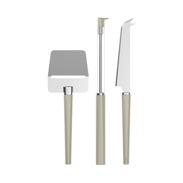 Zestaw noży do sera ze stali nierdzewnej 3 szt. Emma – Rosti