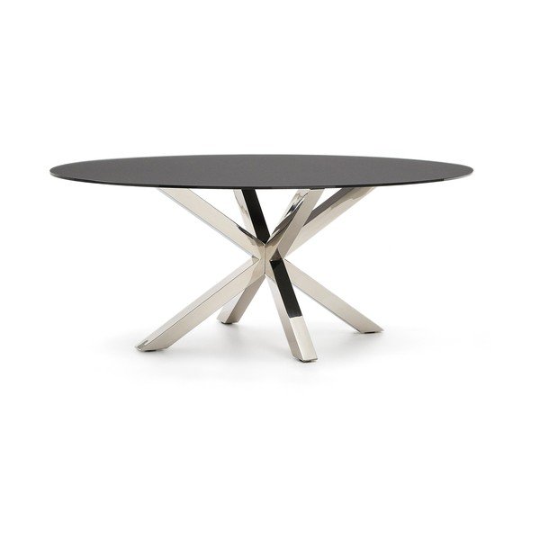 Stół ze szklanym blatem 100x200 cm Argo – Kave Home