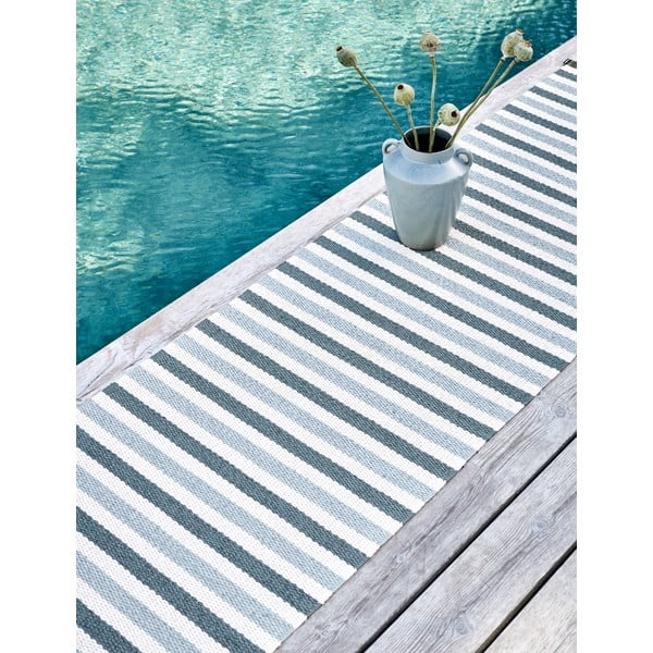 Zielono-kremowy dywan odpowiedni na zewnątrz 70x120 cm Teo Sage – Pappelina-image-4