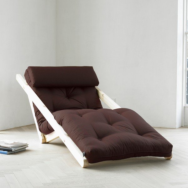 Szezlong Karup Figo, Raw/Brown, 70 cm-image-1