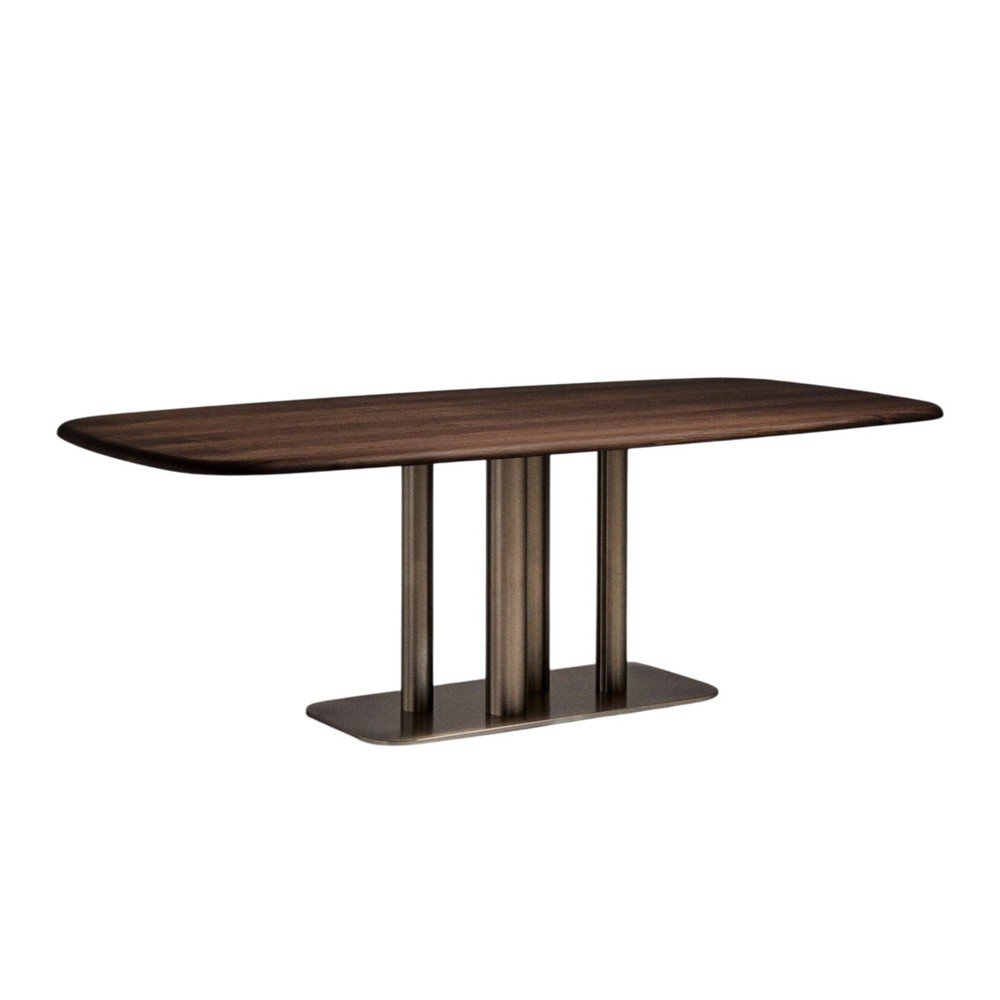 Stół w dekorze orzecha 100x180 cm Melvar – Kave Home
