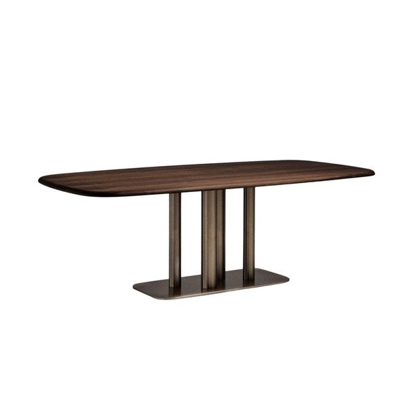 Stół w dekorze orzecha 100x180 cm Melvar – Kave Home