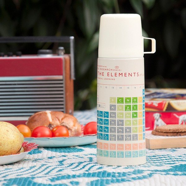 Kremowy termos dla dzieci 350 ml Periodic Table – Rex London-image-2