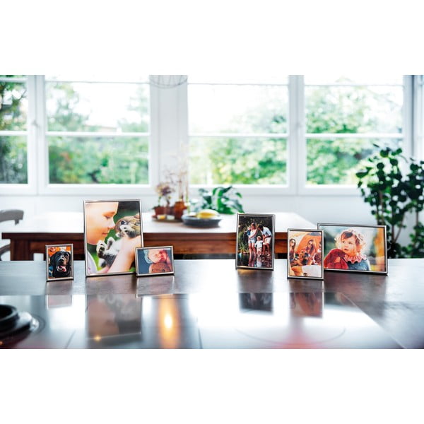 Metalowa ramka stojąca/ścienna w kolorze srebra 10,5x16 cm Sweet Memory – Zilverstad-image-3