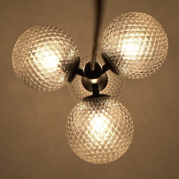 Czarna lampa wisząca SULION Musa, wys. 120 cm-image-2