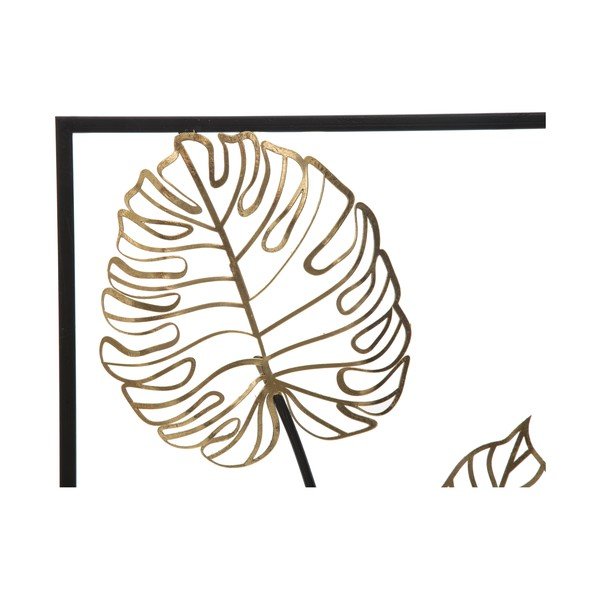Metalowa dekoracja wisząca z wzorem liści Mauro Ferretti Luxy -A-, 31x90 cm-image-4