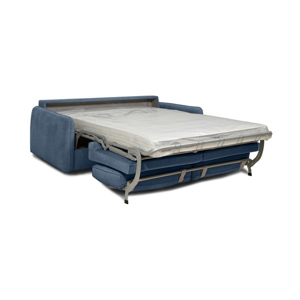 Niebieska rozkładana sofa 189 cm Storm – Scandic-image-2