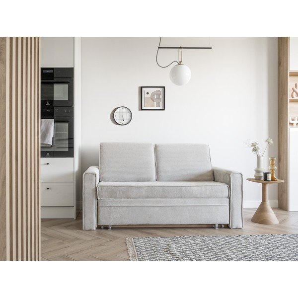 Biała rozkładana sofa 168 cm Lucky Lucy – Miuform-image-1
