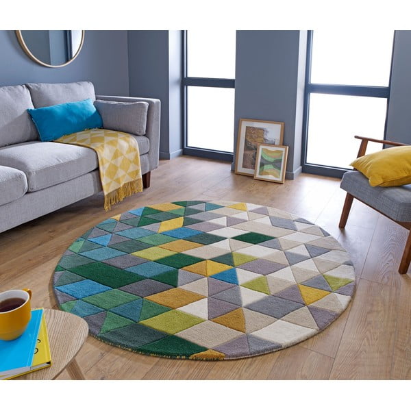 Wełniany dywan Flair Rugs Prism, ⌀ 160 cm-image-1