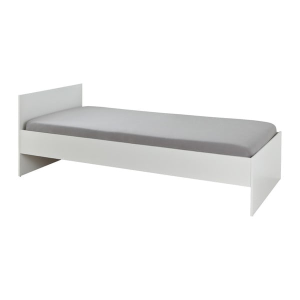 Białe łóżko 13Casa Mercury, 90x200 cm