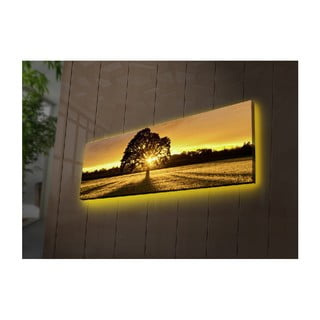 Podświetlany obraz Wallity Tree, 90x30 cm