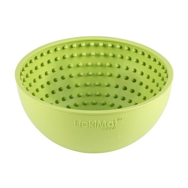 Miska do lizania Wobble Light Green – LickiMat-image-1