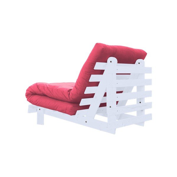 Fotel wielofunkcyjny Karup Roots White/Magenta-image-3