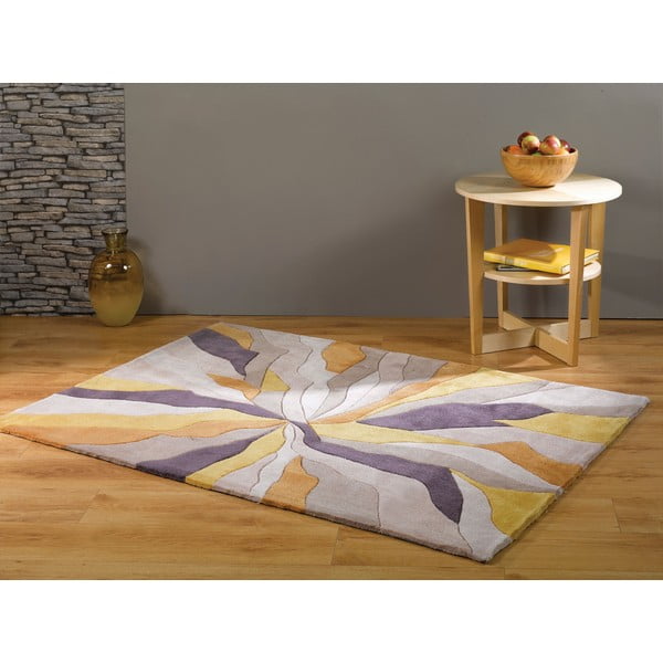 Żółty dywan Flair Rugs Splinter, 120x170 cm-image-4