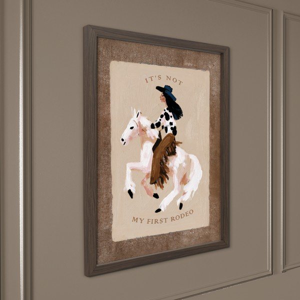 Obraz drukowany z ramą w zestawie 30x40 cm Rodeo – Styler-image-1