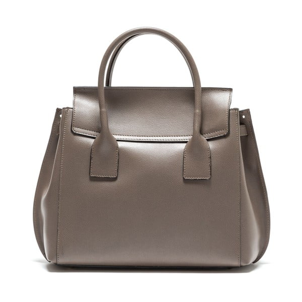 Szaro-brązowa skórzana torebka Isabella Rhea no. 479-image-1