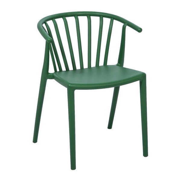 Zestaw ogrodowy dla 6 osób z zielonymi krzesłami Capri i stołem Thor, 210x90 cm-image-1