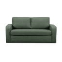 Zielona rozkładana sofa 160 cm Come – Bobochic Paris