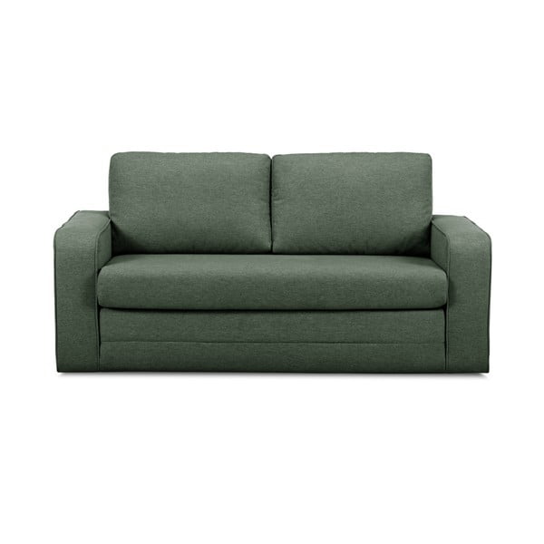 Zielona rozkładana sofa 160 cm Come – Bobochic Paris