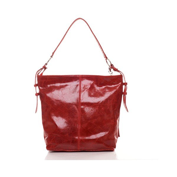 Skórzana torebka Hobo Red-image-2