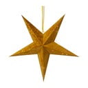 Świąteczna dekoracja świetlna w złotym kolorze Star Trading Velvet, ø 60 cm
