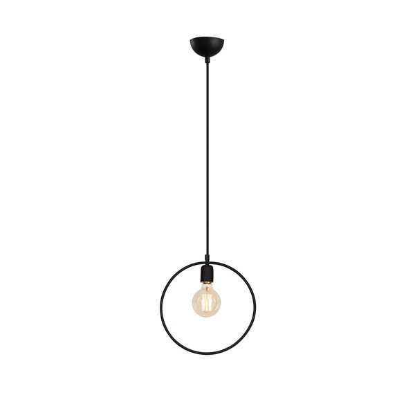Czarna lampa wisząca Geonni – Opviq lights-image-2