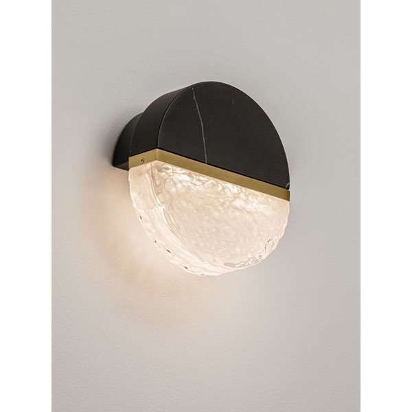 Czarny metalowy kinkiet LED ze ściemniaczem Dorin – Nova Luce-image-1