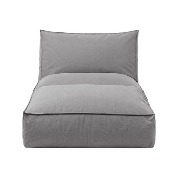 Szary leżak ogrodowy Blomus Stone, dł. 190 cm