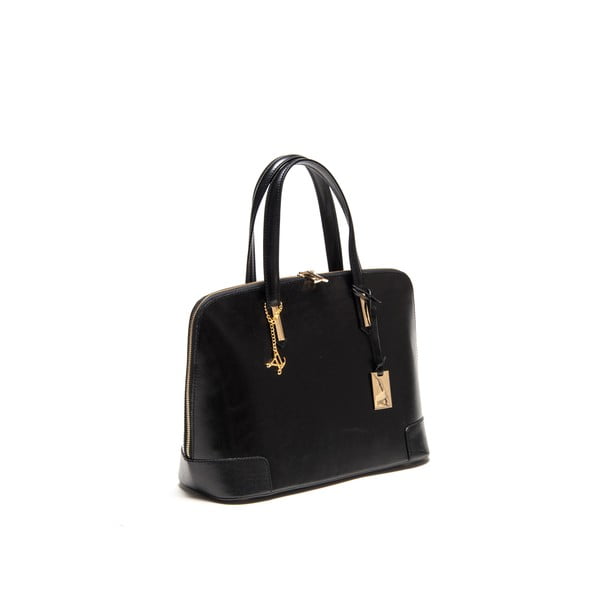 Skórzana torebka Luisa Vanini 364 Nero-image-1