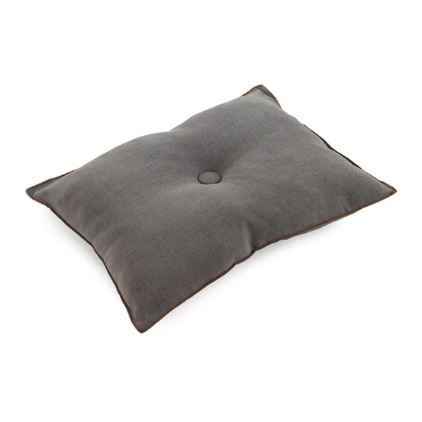 Ciemnoszara poduszka z wypełnieniem Geese Oslo, 45x60 cm