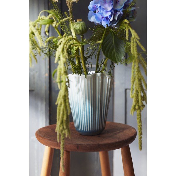 Jasnoniebieski ceramiczny wazon (wysokość 20,5 cm) Hammershøi – Kähler Design-image-1