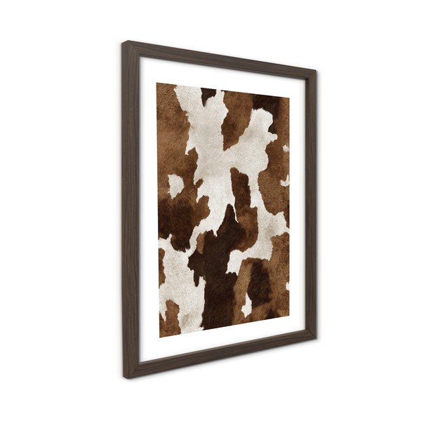 Obraz drukowany z ramą w zestawie 30x40 cm Cowhide – Styler-image-3