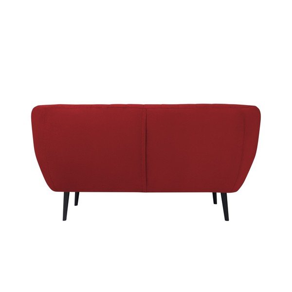 Czerwona aksamitna sofa Mazzini Sofas Toscane, 158 cm-image-4