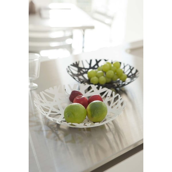 Biały koszyk na owoce YAMAZAKI Tower-image-4