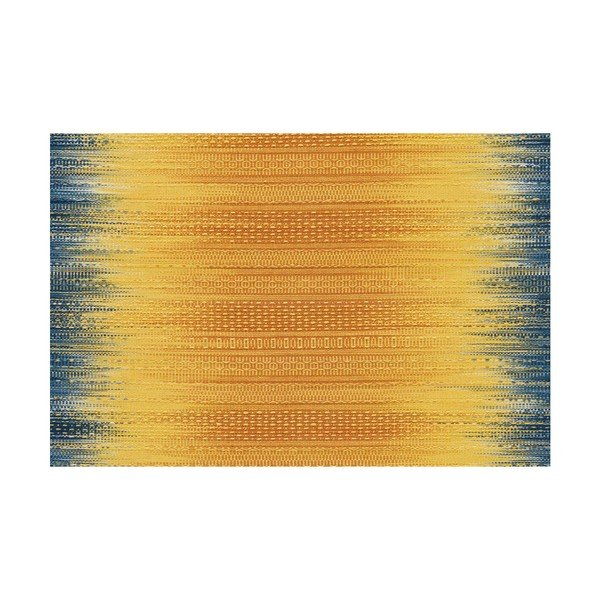 Niebiesko-żółty ręcznie wykonany dywan Arte Espina Sunset 8070, 140x200 cm-image-3