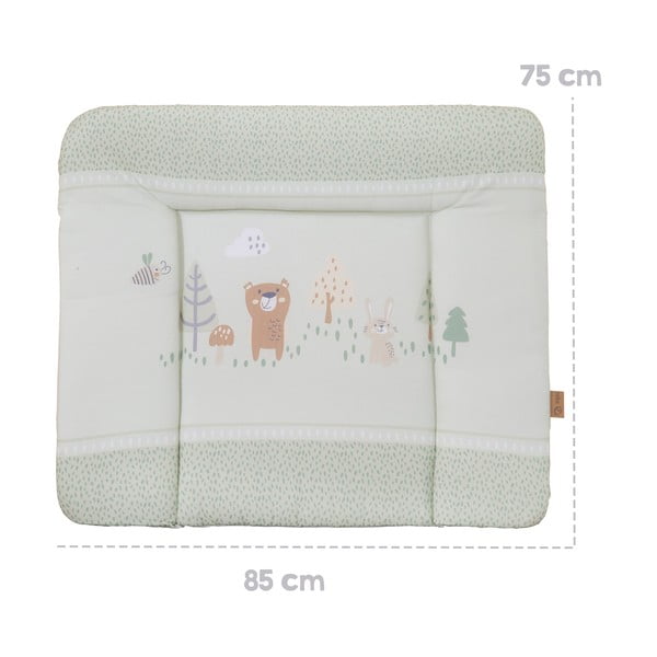Podkładka do przewijania 75x85 cm Woodland Buddies – Roba-image-1