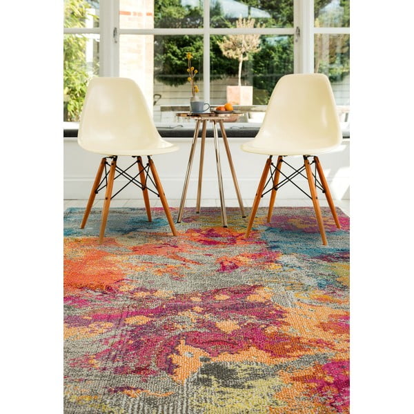 Czerwony dywan 150x80 cm Colores Cloud - Asiatic Carpets-image-1