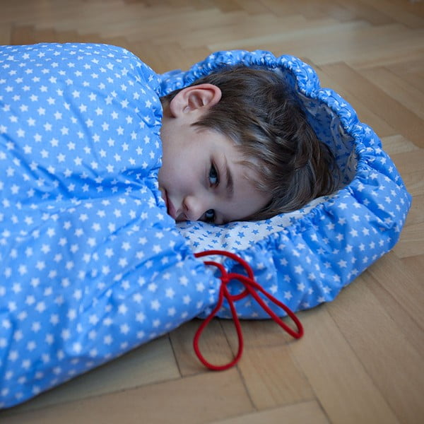 Niebieski śpiwór dla dzieci Bartex Design, 70x165 cm